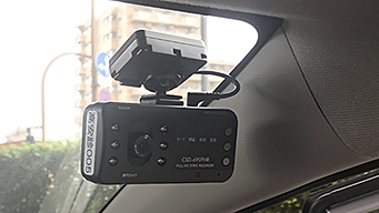 ドライブレコーダーの取付け